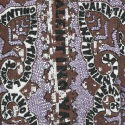 مملوكة مسبقًا قميص فالنتينو ترتر متعدد الألوان مقاس متوسط - ميديم