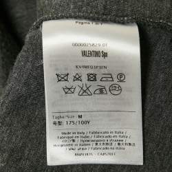 مملوكة مسبقًا Valentino Multicolor Patch Work Neoprene Sweatshirt M