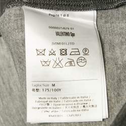 Pre Owned سويت شيرت فالنتينو نسيج النيوبرين بتصميم متعدد الألوان مقاس متوسط