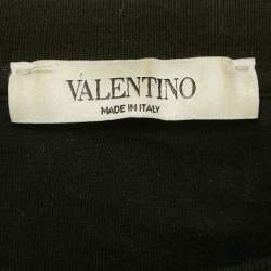 مملوكة مسبقًا Valentino Black Moon Dust Print Jersey Cotton T-Shirt L