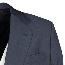 Valentino Grey Wool Tailored Two Button Blazer XXL