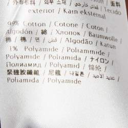 Pre Owned Valentino Brown Gabardine Drawstring Shorts M