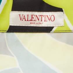 مملوكة مسبقًا Valentino Multicolor Syntenic Short Sleeve Shirt S