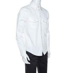 Valentino White Butterfly Applique Denim Jacket L 