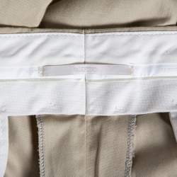 Valentino Light Beige Cotton Formal Pants L 