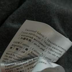 Valentino Grey Cotton Jersey Panther Souvenir T- Shirt S