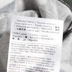 Pre Owned Valentino Green Camouflage Printed Cotton T-Shirt S