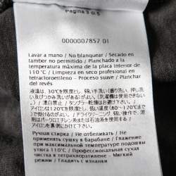 Pre Owned تي شيرت فالنتينو قطن أسود مطبوع فراشات متعددة الألوان مقاس متوسط (ميديوم)