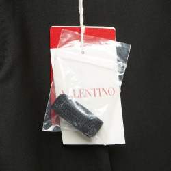 Valentino Black Wool Tailored Trousers S