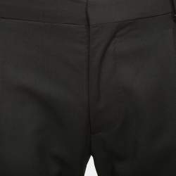 Valentino Black Wool Tailored Trousers S