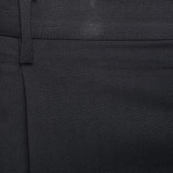 Valentino Navy Blue Wool Tailored Trousers M