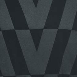 Valentino Black Macro Optic-V Printed Cotton T-Shirt L