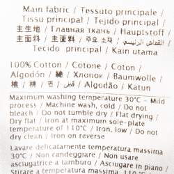 مملوكة مسبقًا Valentino Black Printed Cotton Knit Crew Neck T-shirt S