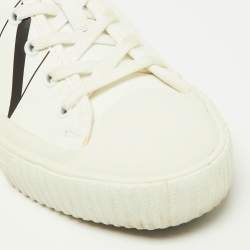 Valentino White Leather VLTN Low Top Sneakers Size 40.5