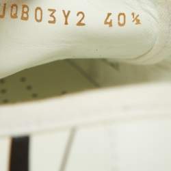 Valentino White Leather VLTN Low Top Sneakers Size 40.5