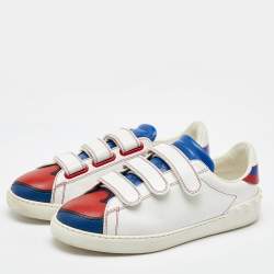 Valentino Multicolor Leather Super H Spiderman Low Top Sneakers Size 43