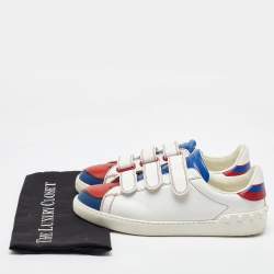 Valentino Multicolor Leather Super H Spiderman Low Top Sneakers Size 43