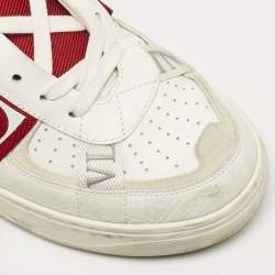 Valentino White Leather VLTN Low Top Sneakers Size 39