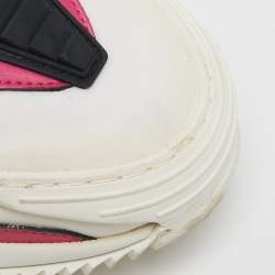 Valentino Multicolor Leather and Neoprene Wade Runner Sneakers Size 43.5