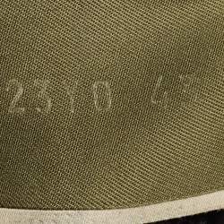 مملوكة مسبقًا حذاء رياضي فالنتينو روك رانر سويدي وجلد نمط ممو�ه متعدد الألوان عنق منخفض مقاس 38