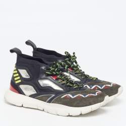 مملوكة مسبقًا حذاء رياضي فالنتينو هيروز ريفلكس شبكي ومتعدد الألوان بمقاس 44 اربط رباط