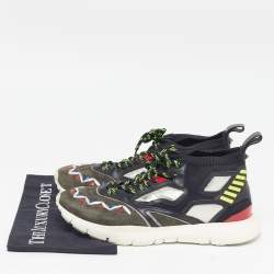 مملوكة مسبقًا حذاء رياضي فالنتينو هيروز ريفلكس شبكي ومتعدد الألوان بمقاس 44 اربط رباط