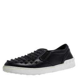 Valentino Black Leather Undercover Jun Takahashi Open Low