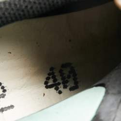 Pre Owned Valentino Multicolor Camouflage Print Leather, Canvas and Suede Rockrunner Low-Top Sneakers Size 40