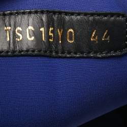 Pre Owned Valentino Tricolor Leather and Suede Low Top Sneakers Size 44