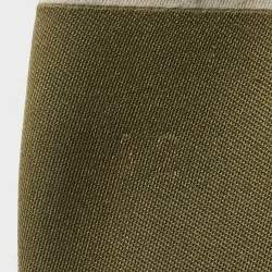 Pre Owned Valentino Black Leather and Suede  Rockstud Sneakers Size 42