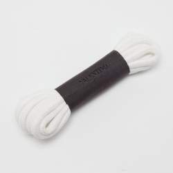 Pre Owned Valentino White Leather and Suede Sneakers Size 42