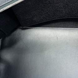 Pre Owned حقيبة فاليترا فاليترا لينة كبيرة من اللباد والجلد الأسود