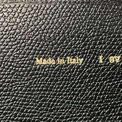 Pre Owned حقيبة فاليترا فاليترا لينة كبيرة من اللباد والجلد الأسود