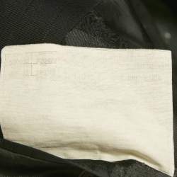 Pre Owned Versace Black Pinstriped Wool Classic CV2 Suit EX