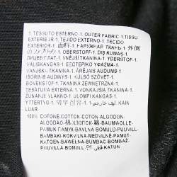 Pre Owned Versace Collection Black Printed Jersey Crew Neck T-Shirt M