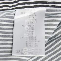 Versace Collection Black Striped Cotton City Shirt L