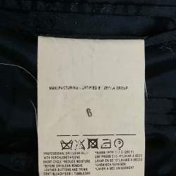 Pre Owned Versace Collection Purple Velvet Single Breasted Blazer M