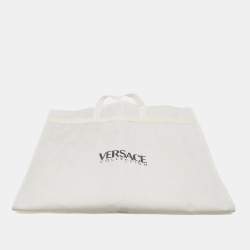 Pre Owned Versace Collection Black Wool Single Breasted Suit M