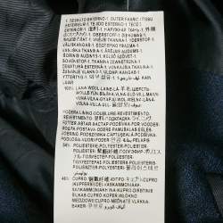 مملوكة مسبقًا بليزر فيرساتشي كولكشن صوف أزرق بمقاس كبير عادي