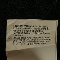 مملوكة مسبقًا Versace Collection Black Wool Blazer 5XL