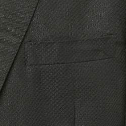 مملوكة مسبقًا Versace Collection Black Wool Blazer 5XL