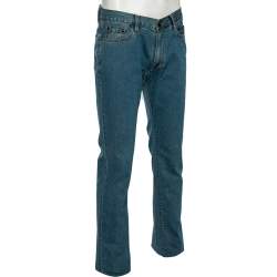 Versace Collection Blue Denim Trend Jeans L 
