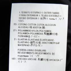 Pre Owned Versace Collection Grey Striped Cotton Single Breasted Blazer L