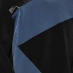 Versace Collection Color Block Paneled Knit Sweatshirt L