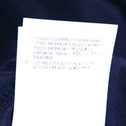 Versace Collection Navy Blue Half Medusa Print Cotton Short Sleeve T-Shirt L
