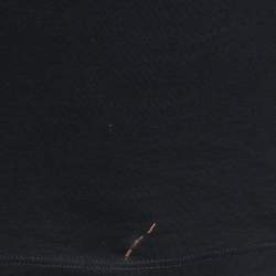 Pre Owned Versace Collection Black Cotton Medusa Embellished T-Shirt S
