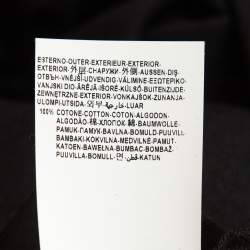 Pre Owned Versace Collection Black Printed Cotton T-Shirt XL