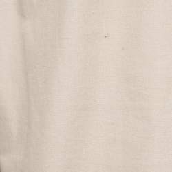Pre Owned Versace Jeans Couture Beige Cotton Zip Front Shirt XXL