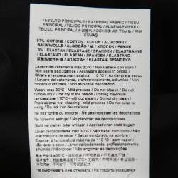 Pre Owned Versace Jeans Couture Black Cotton Button Front Shirt XL