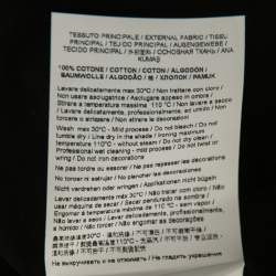 Pre Owned Versace Jeans Couture Monochrome Cotton Printed Button Front Shirt XL